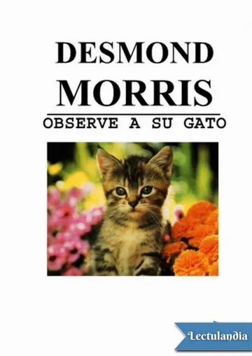 Observe a su gato de Desmond Morris, portada del libro