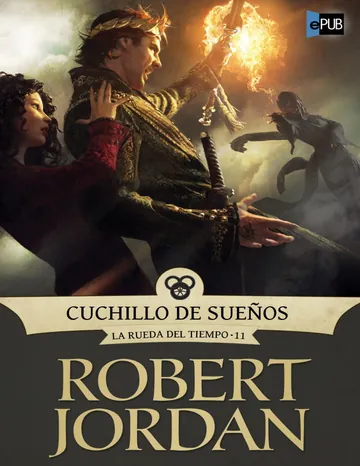 Cuchillo de Suenos de Robert Jordan, portada del libro
