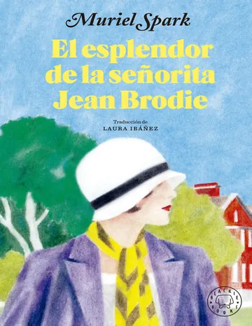 El esplendor de la señorita Jean Brodie de Muriel Spark, portada del libro