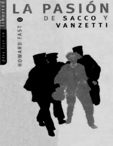 La pasión de Saco y Vanzetti de Howard Fast, portada del libro