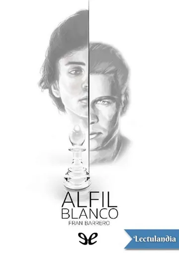 Alfil Blanco de Fran Barrero, portada del libro