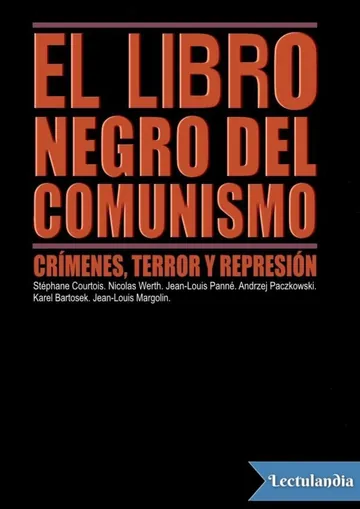 El libro negro del comunismo de Stéphane Courtois, portada del libro