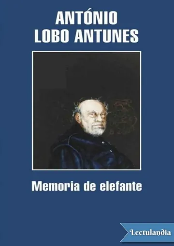 Memoria de elefante de António Lobo Antunes, portada del libro
