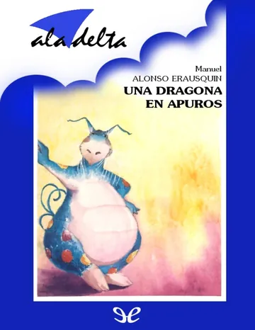 Una dragona en apuros de Manuel Alonso Erausquin, portada del libro