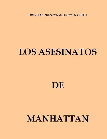 3 Los asesisnatos de Manhattan de Grammata, portada del libro