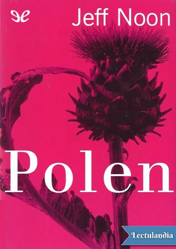 Polen de Jeff Noon, portada del libro