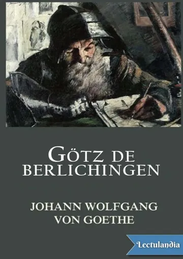 Götz de Berlichingen de Johann Wolfgang von Goethe, portada del libro