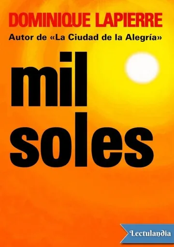 Mil soles de Dominique Lapierre, portada del libro