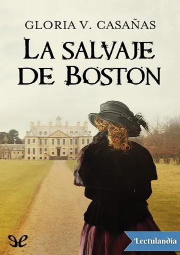 La salvaje de Boston de Gloria V. Casañas, portada del libro