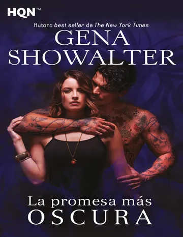 La promesa más oscura de Gena Showalter, portada del libro