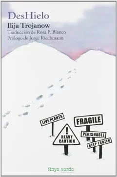 Deshielo de Ilija Trojanow, portada del libro