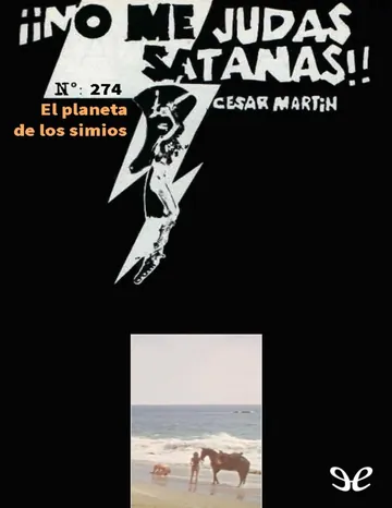 El planeta de los simios de César Martín, portada del libro