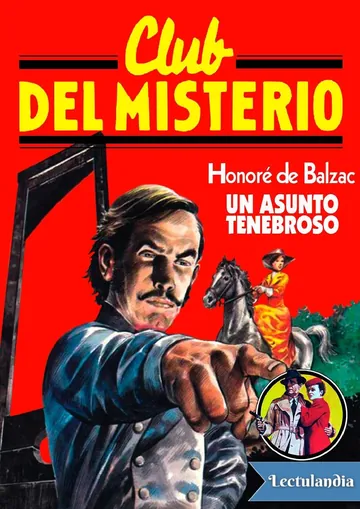 Un asunto tenebroso de Honoré de Balzac, portada del libro