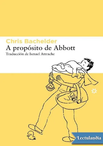 A propósito de Abbott de Chris Bachelder, portada del libro
