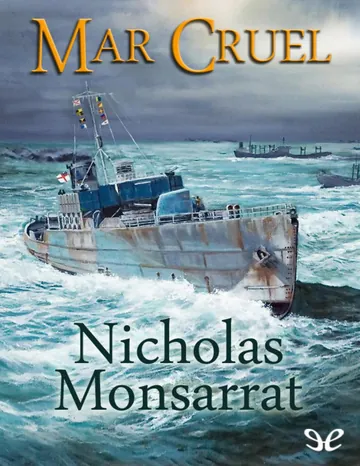 Mar cruel de Nicholas Monsarrat, portada del libro