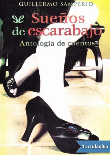 Sueños de escarabajo de Guillermo Samperio, portada del libro