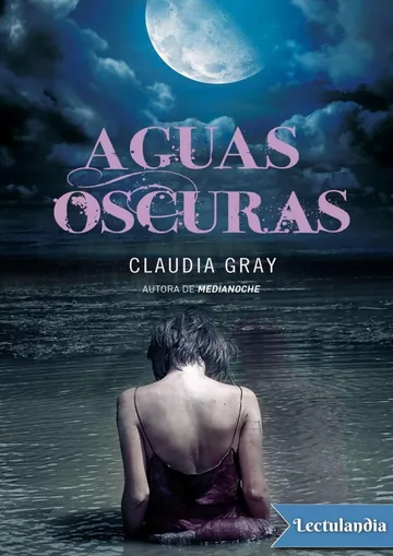 Aguas oscuras de Claudia Gray, portada del libro