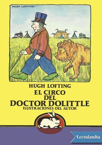 El circo del doctor Dolittle de Hugh Lofting, portada del libro