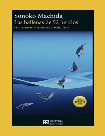 Las ballenas de 52 hercios de Sonoko Machida, portada del libro