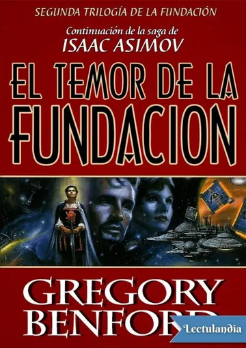 El temor de la Fundación de Gregory Benford, portada del libro