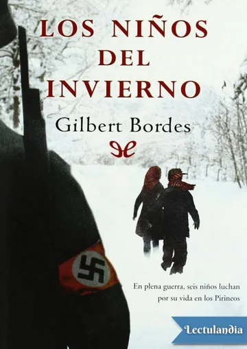Los niños del invierno de Gilbert Bordes, portada del libro