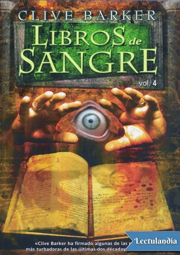 Libros de Sangre Vol. 4 de Clive Barker, portada del libro