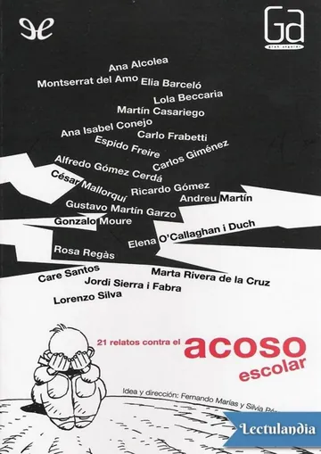 21 relatos contra el acoso escolar de Ana Alcolea, portada del libro