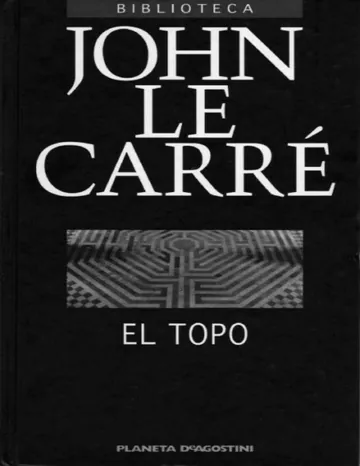 El topo de John le Carré, portada del libro