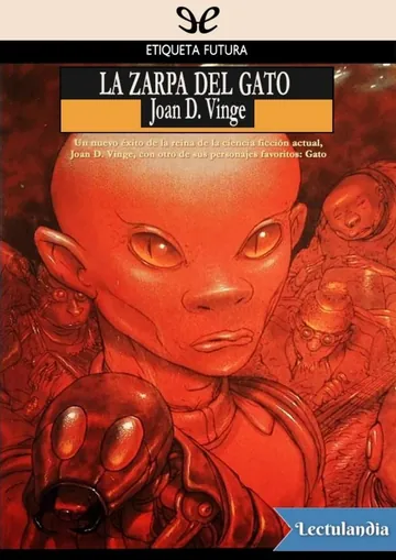 La zarpa del gato de Joan D. Vinge, portada del libro