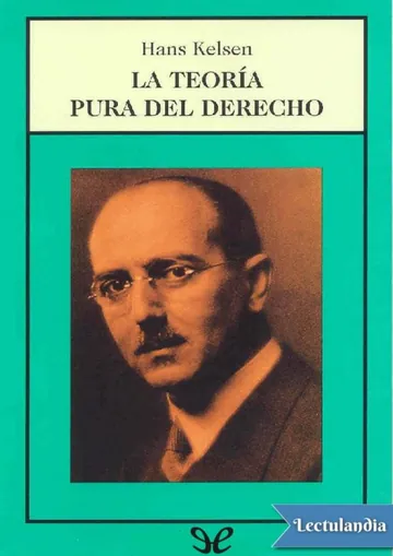 Teoría pura del derecho de Hans Kelsen, portada del libro