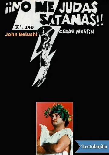 John Belushi de César Martín, portada del libro