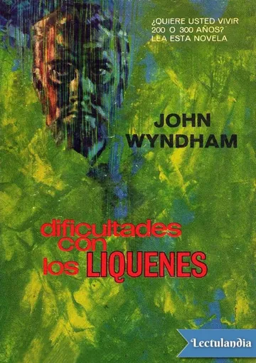 Dificultades con los líquenes de John Wyndham, portada del libro