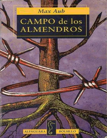 Campo de los almendros de Max Aub, portada del libro