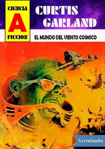 El mundo del viento cósmico de Curtis Garland, portada del libro