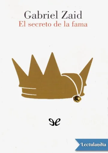 El secreto de la fama de Gabriel Zaid, portada del libro