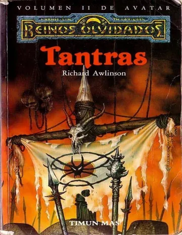 Tantras de Richard Awlinson, portada del libro