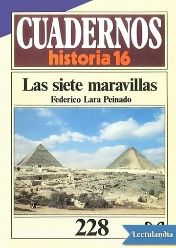 Las siete maravillas de Federico Lara Peinado, portada del libro