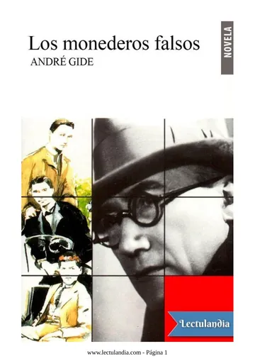 Los monederos falsos de André Gide, portada del libro