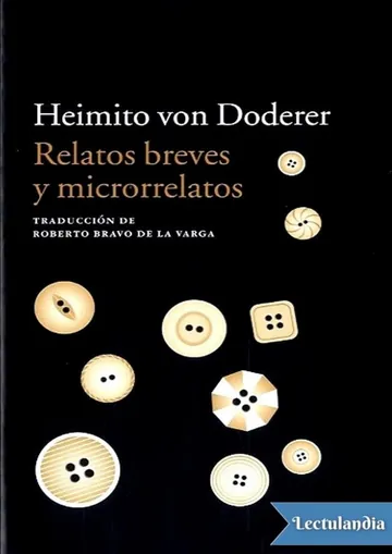 Relatos breves y microrrelatos de Heimito von Doderer, portada del libro