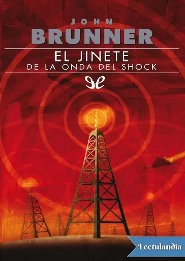 El jinete de la onda de shock de John Brunner, portada del libro