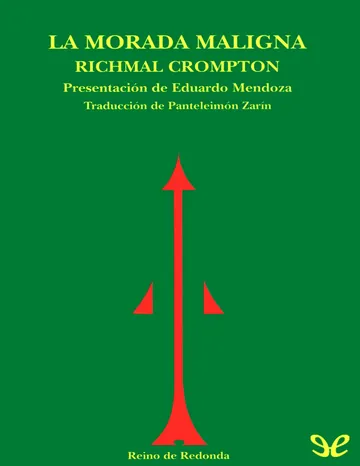 La morada maligna de Richmal Crompton, portada del libro