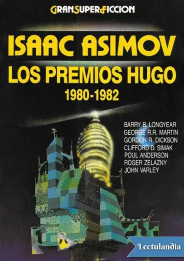 Los premios Hugo 1980-1982 de AA. VV., portada del libro