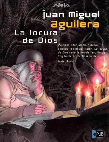 La locura de Dios de Juan Miguel Aguilera, portada del libro