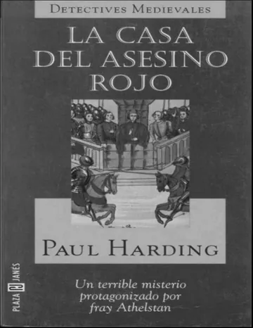 La casa del asesino rojo de Paul Harding, portada del libro