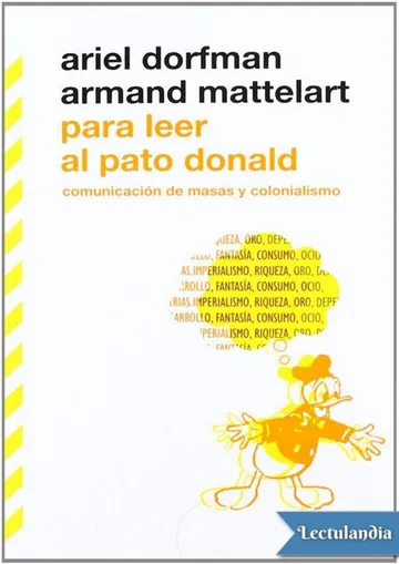 Para leer al pato Donald de Ariel Dorfman, portada del libro