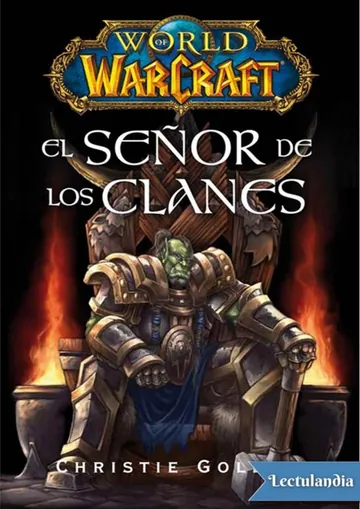 El señor de los clanes de Christie Golden, portada del libro