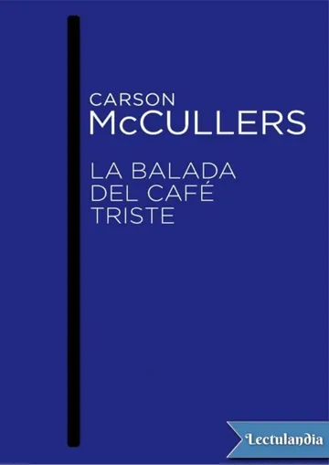 La balada del café triste de Carson McCullers, portada del libro