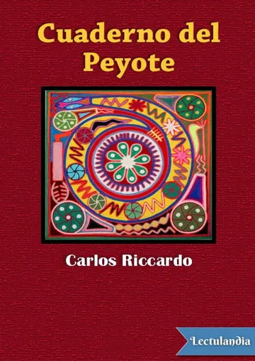 Cuaderno del peyote de Carlos Riccardo, portada del libro