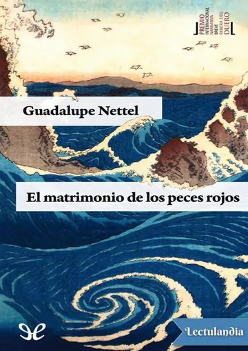 El matrimonio de los peces rojos de Guadalupe Nettel, portada del libro