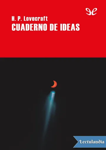 Cuaderno de ideas de H. P. Lovecraft, portada del libro